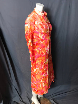 Vintage 60's 70's Mod Dress and Jacket M