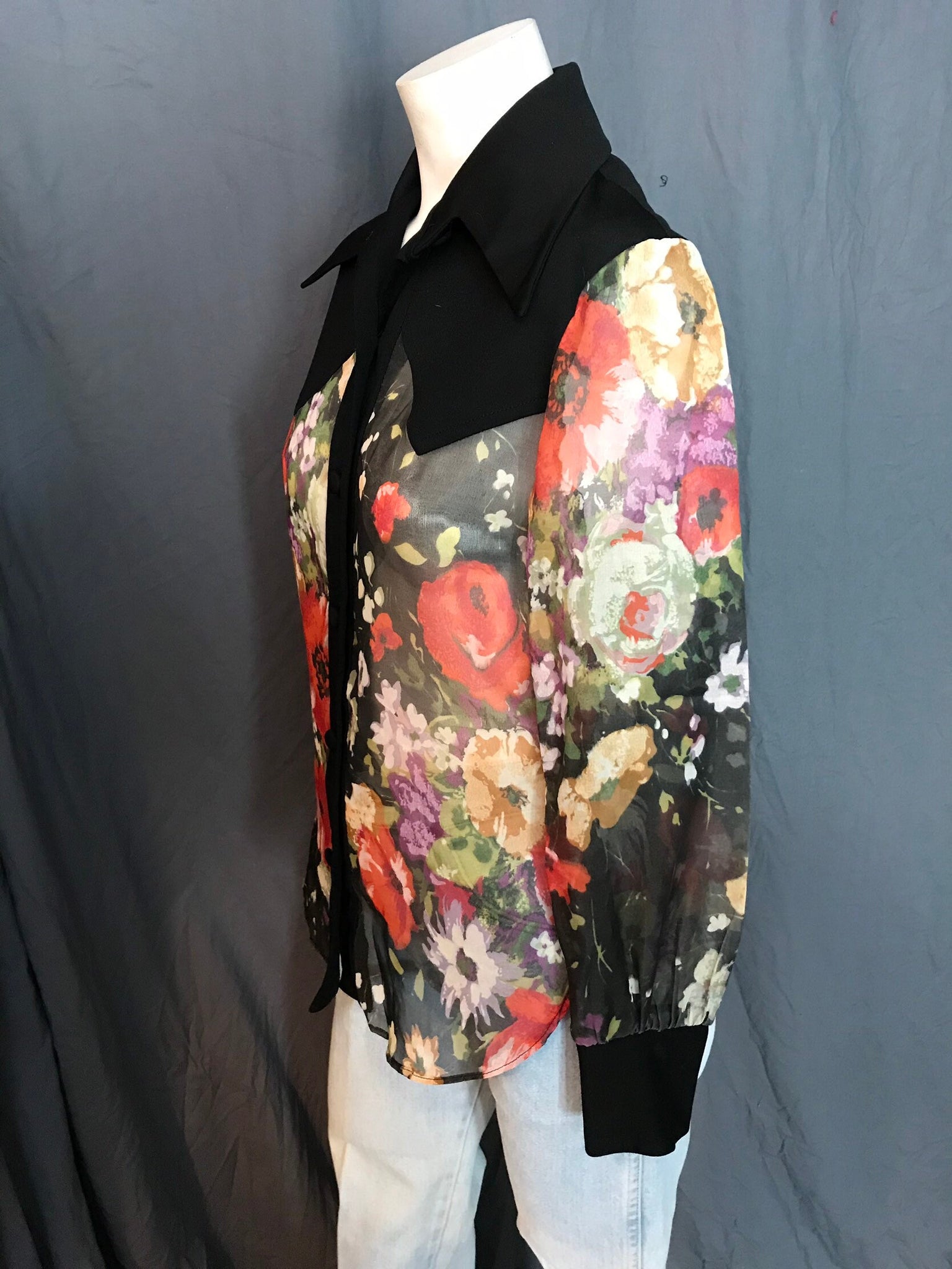 Vintage Frederick’s of Hollywood western 1970’s shirt M