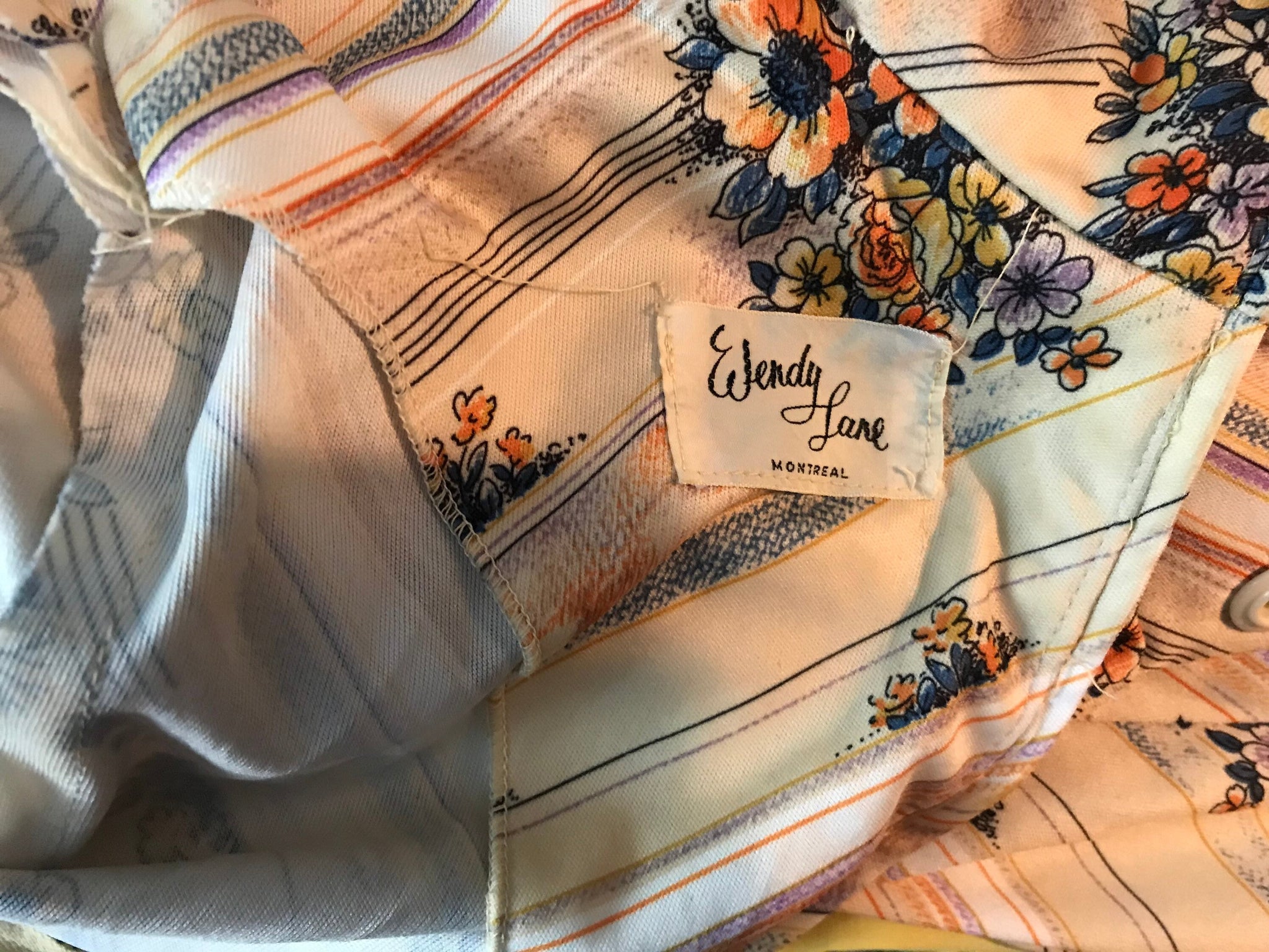 Vintage Wendy Lane 70’s dress L