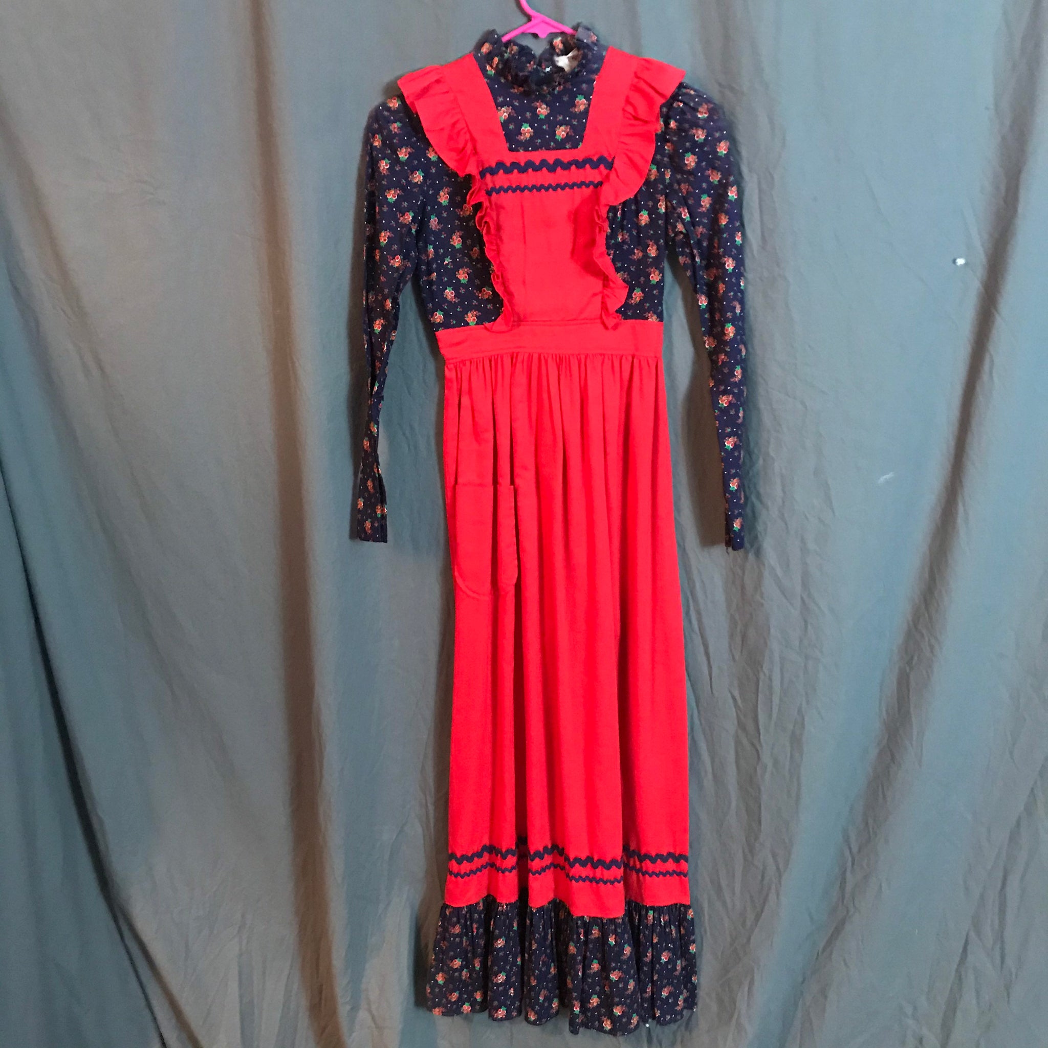 Vintage Mistylane 1970’s long hippie girl teen dress