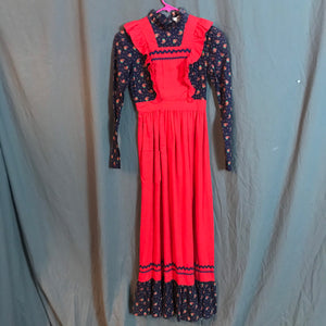 Vintage Mistylane 1970’s long hippie girl teen dress