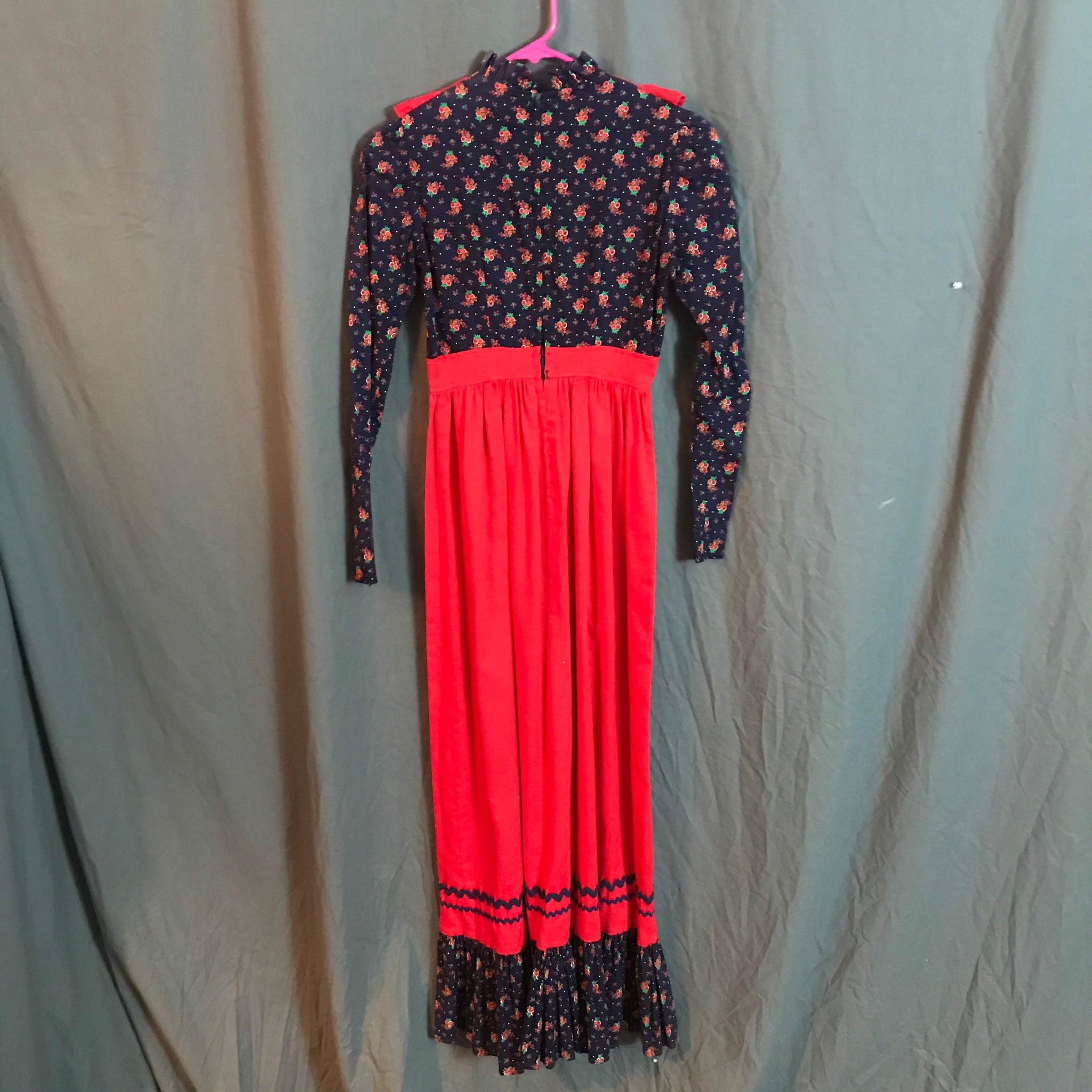 Vintage Mistylane 1970’s long hippie girl teen dress