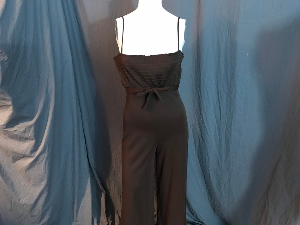 Vintage 1970’s brown bell bottom jumpsuit M