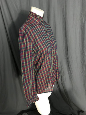 Vintage 1980’s Pigalle plaid shirt M