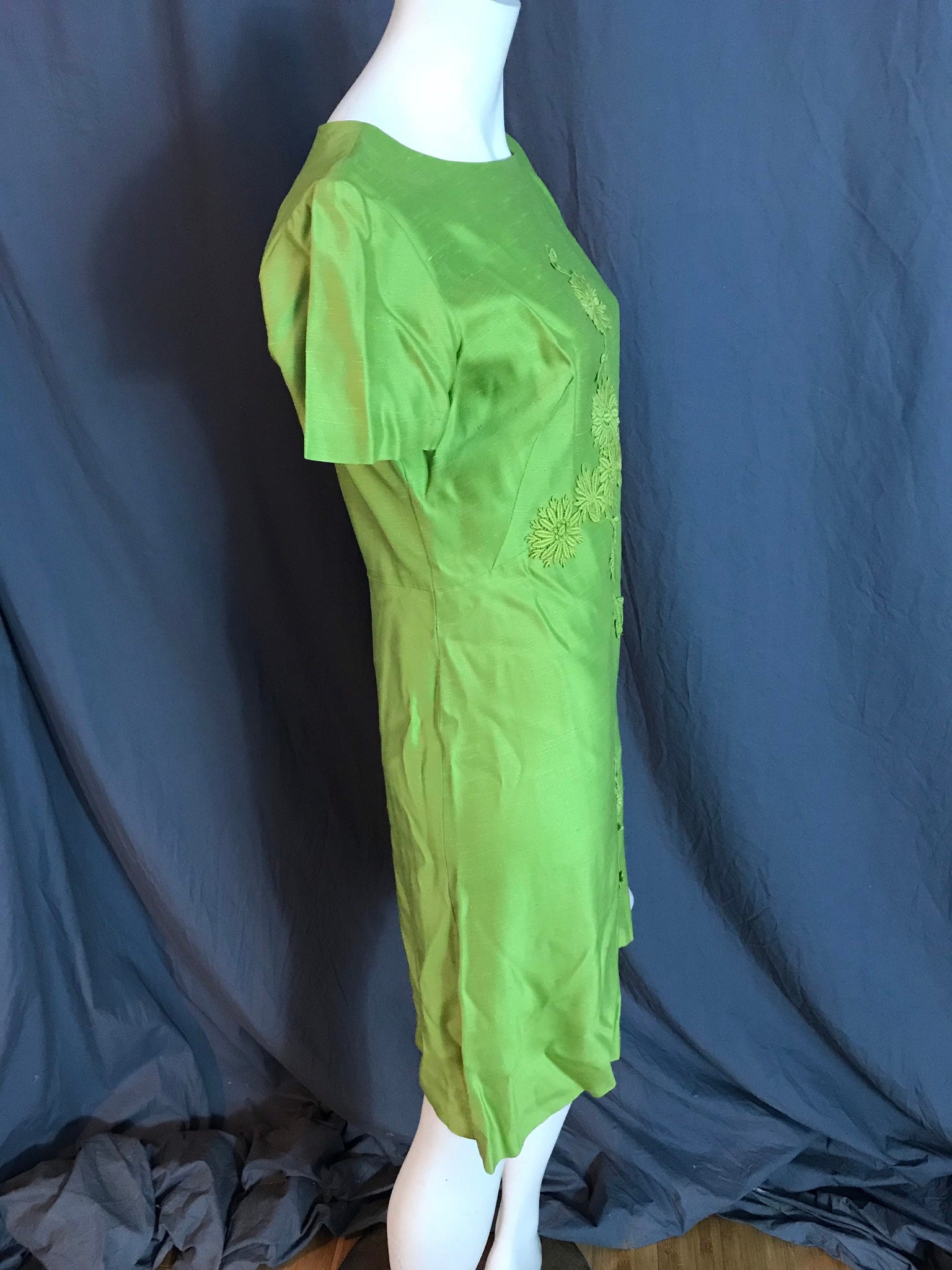 Vintage green 1960’s Sylvia Ann dress and coat M