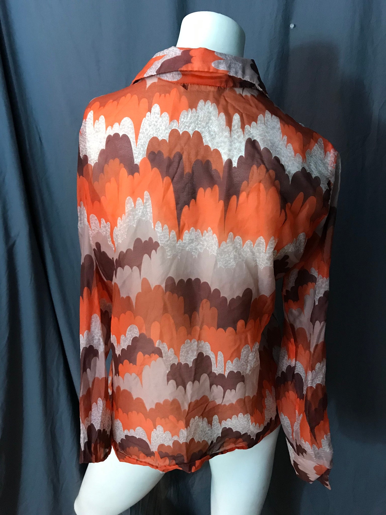 Vintage 1970’s Teddi of California mod shirt L