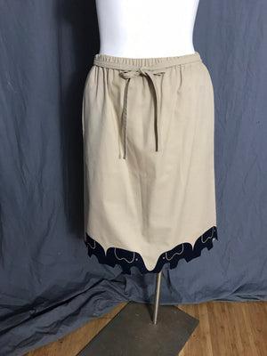 Vintage 1970’s Sanibel Sport elephant skirt S