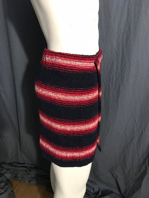Vintage 1970's Leisure Club men's towel wrap robe M