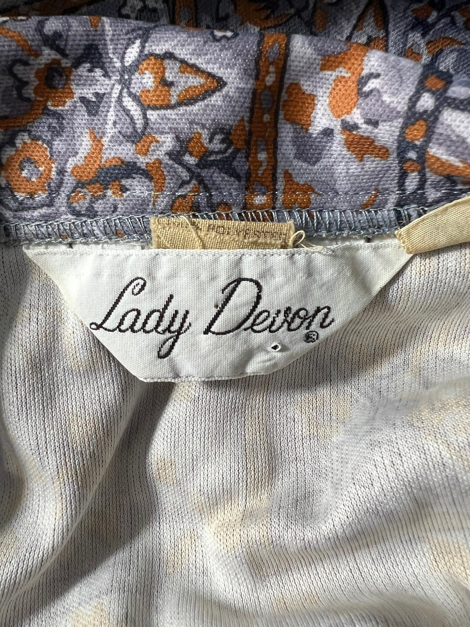 Vintage 70's Lady Devon shirt L XL 40