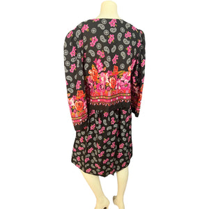 Vintage 80's RGY skirt dress set sz 14 L