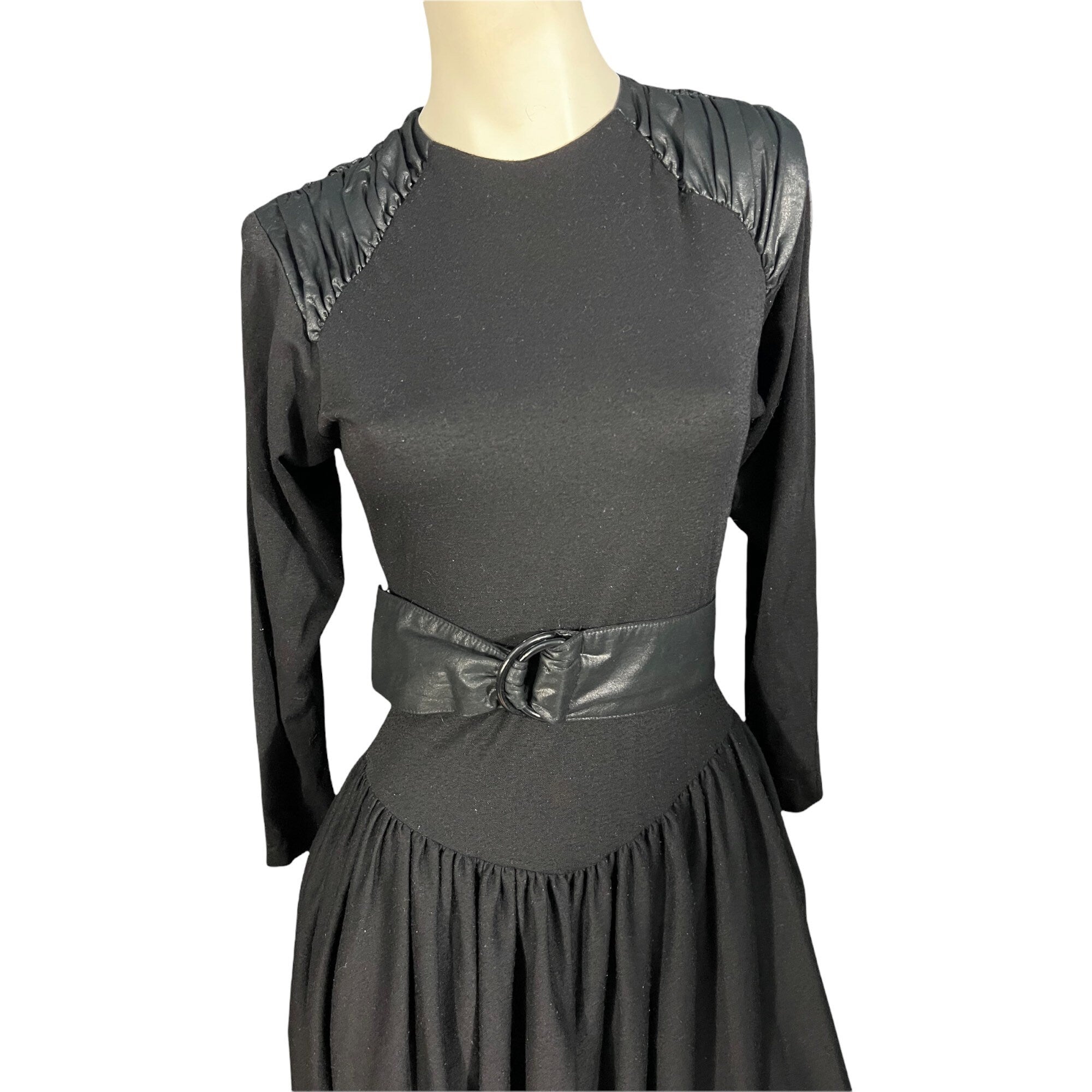 Vintage 80's go Vicki drop waist dress M