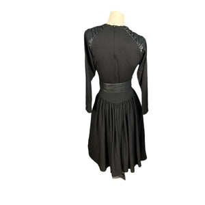 Vintage 80's go Vicki drop waist dress M