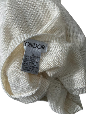 Vintage 80's sweater tank top Condor M