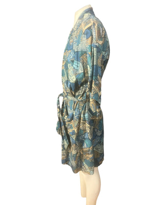 Vintage Men's 70's Weldon mod pattern robe