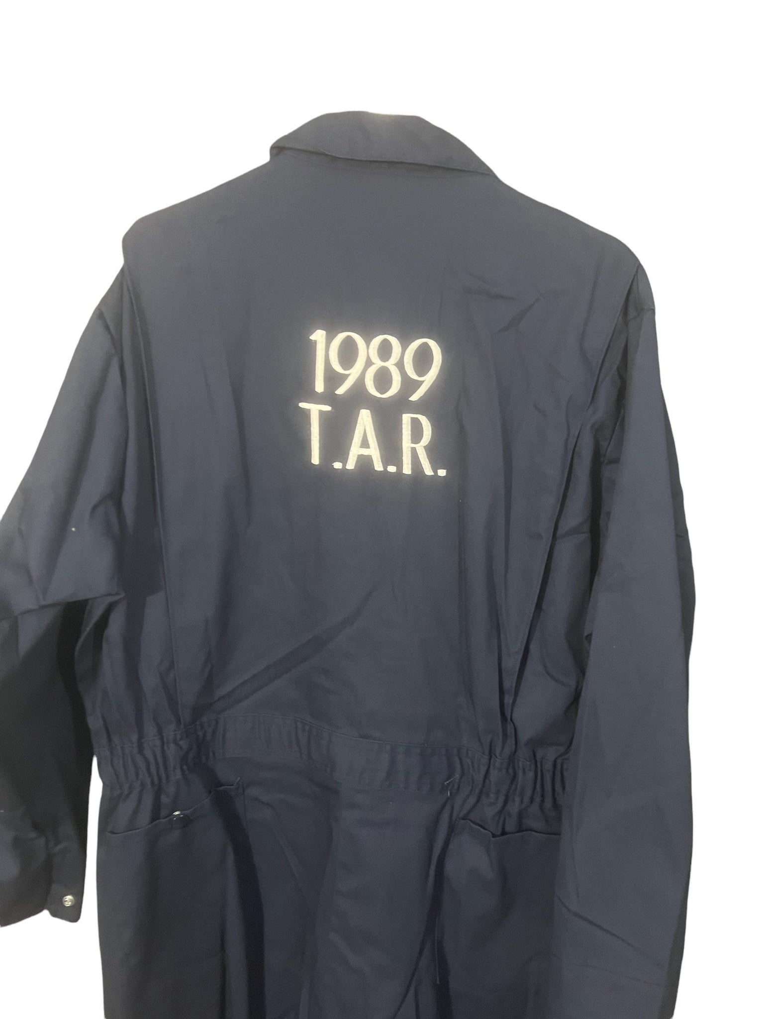 Vintage 80's blue jumpsuit coveralls L 44