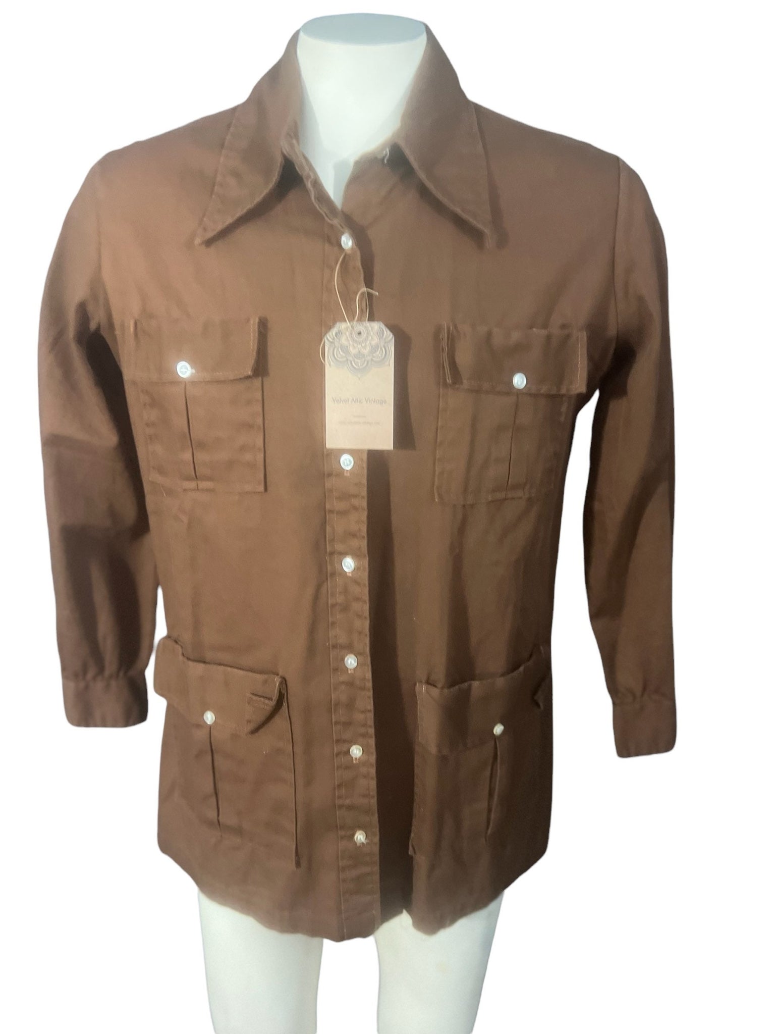 Vintage 70's mens shirt Pawtucket Sportswear 18