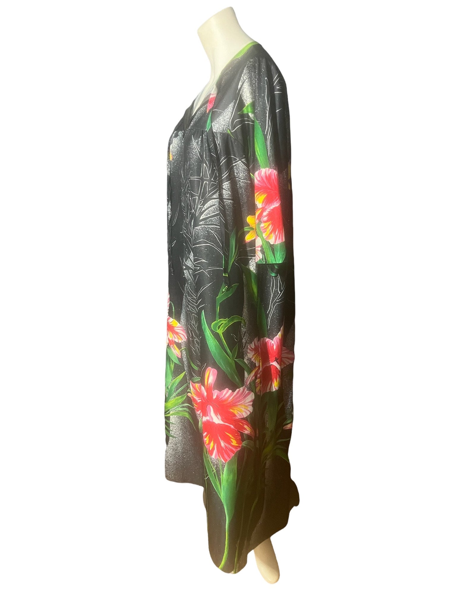 Vintage 70's Lounge Master dress caftan L