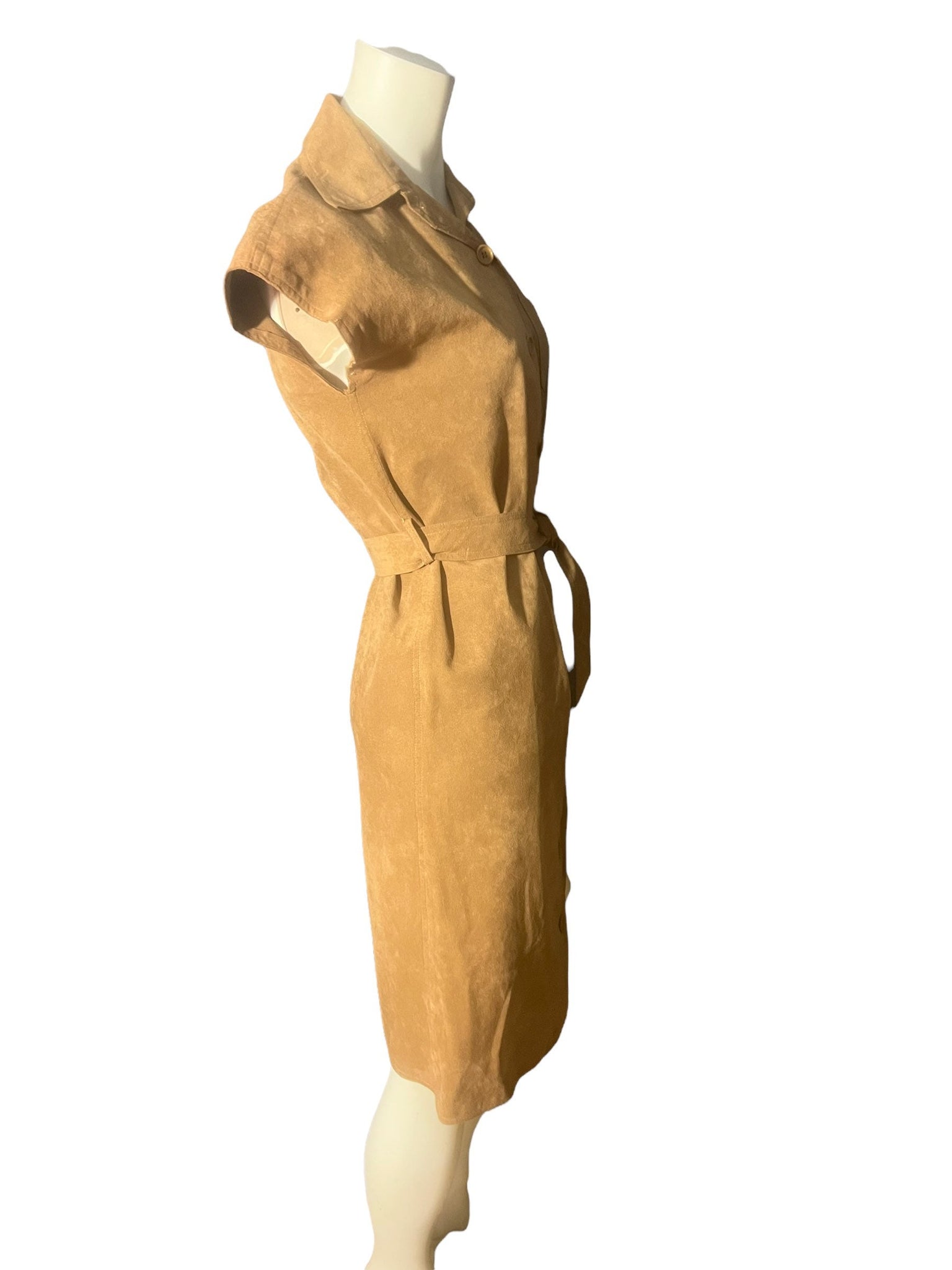 Vintage 70's blassport ultra suede dress 4