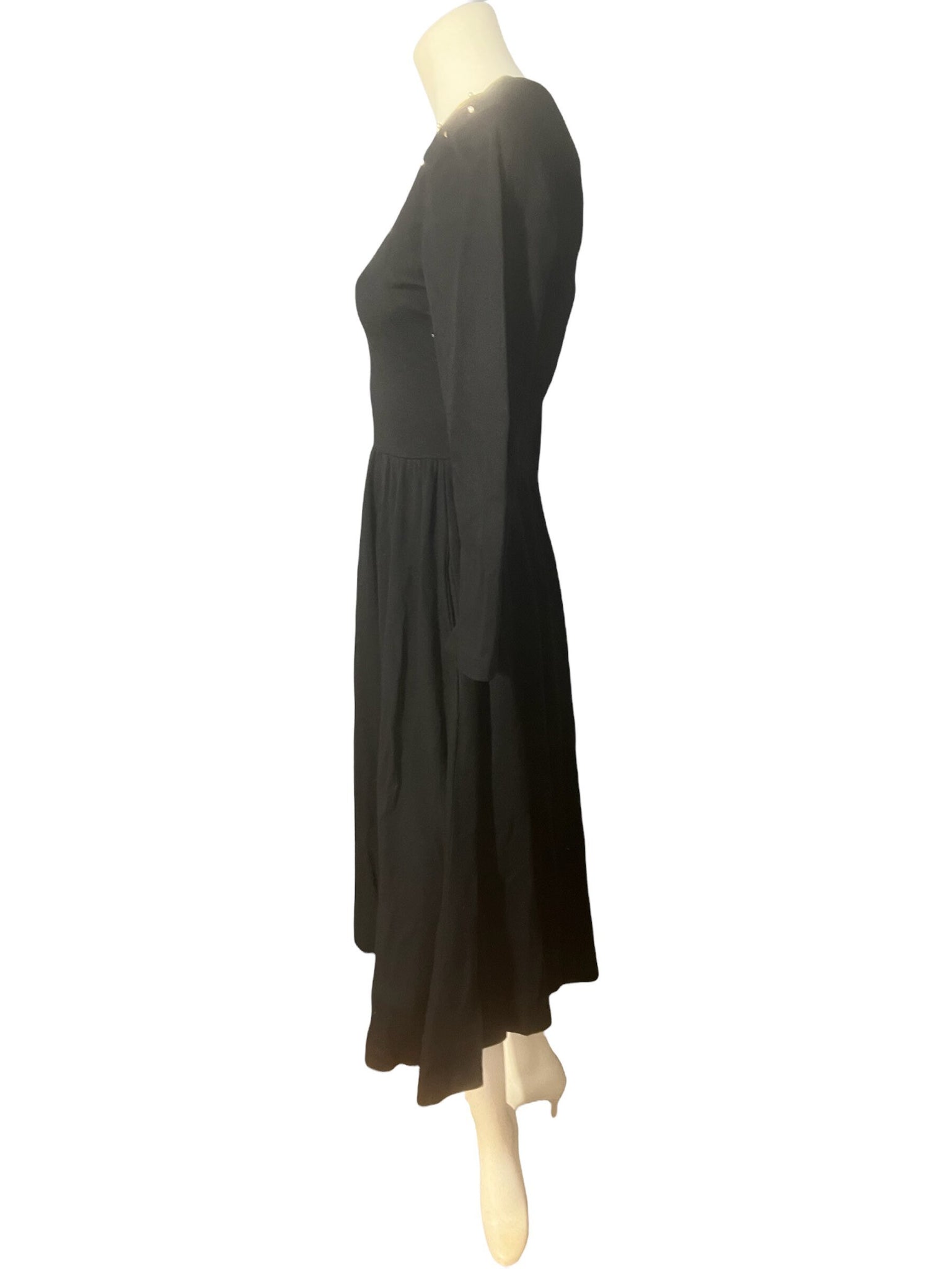 Vintage 80’s Expo black cotton dress 6