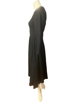 Vintage 80’s Expo black cotton dress 6