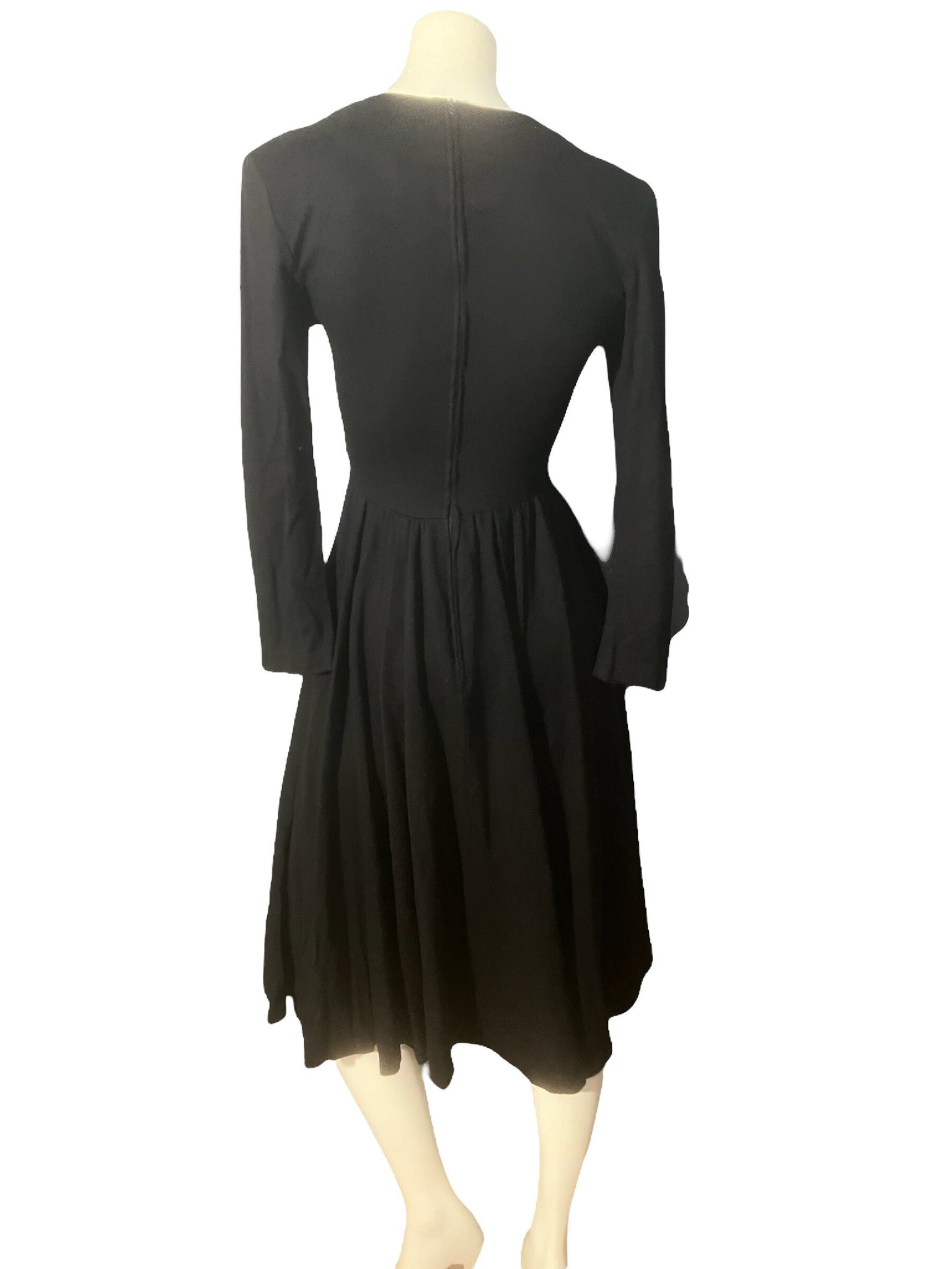 Vintage 80’s Expo black cotton dress 6