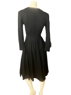Vintage 80’s Expo black cotton dress 6