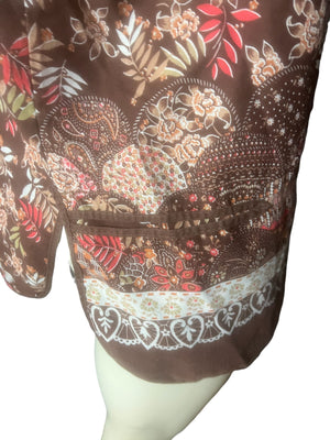 Vintage 70's art smock sz 1x