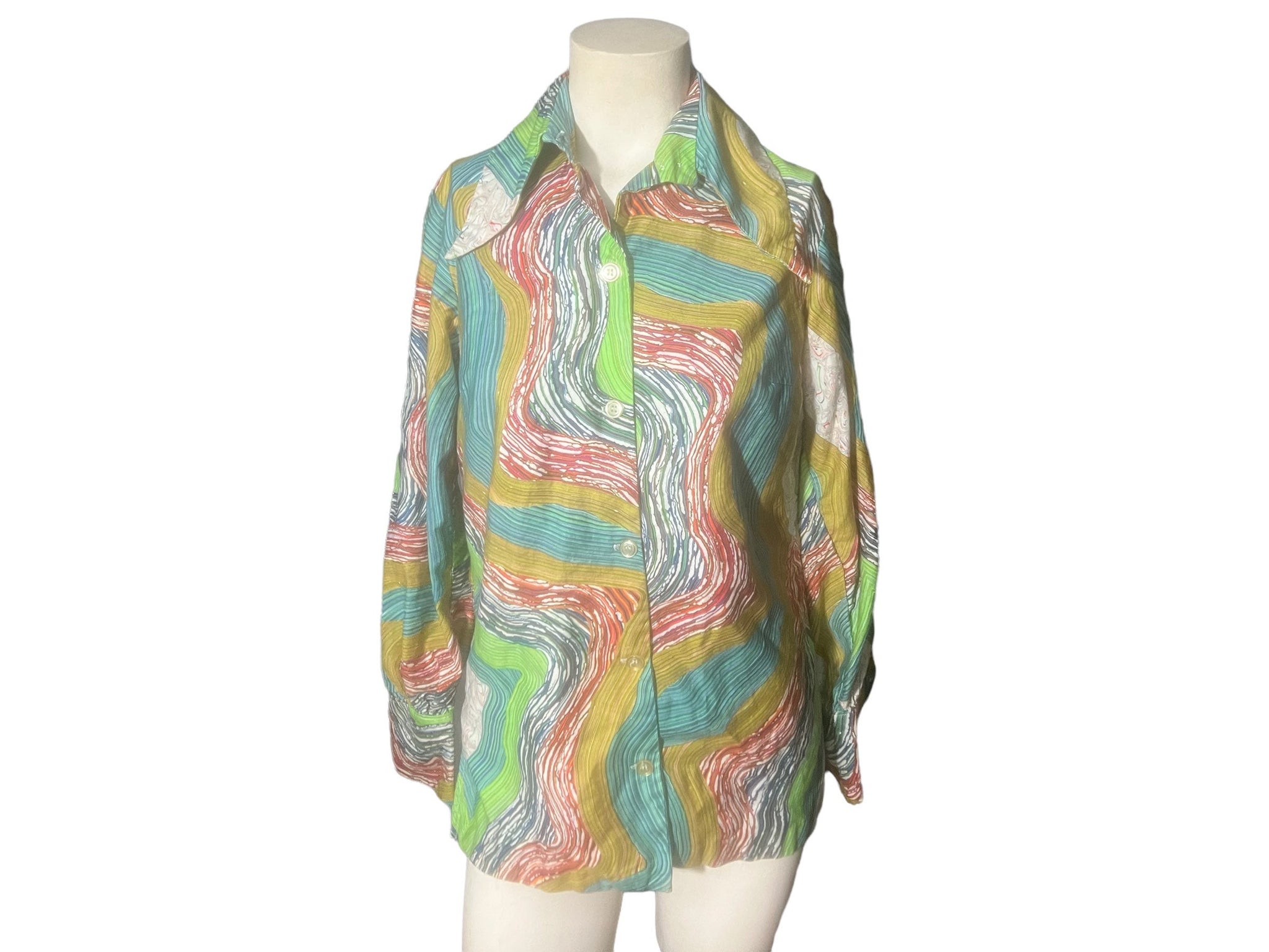 Vintage 70’s Shannon Square shirt M