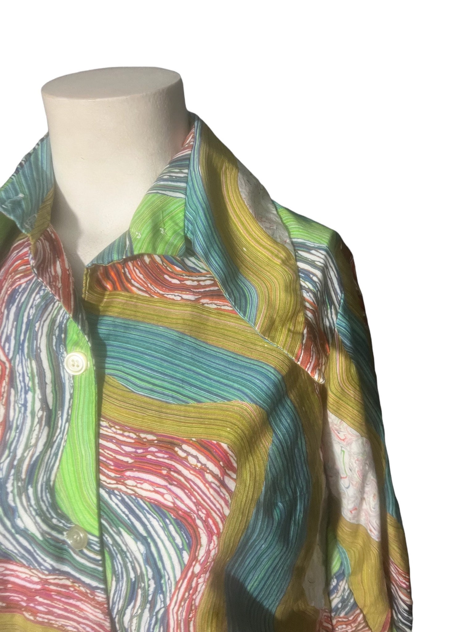 Vintage 70’s Shannon Square shirt M