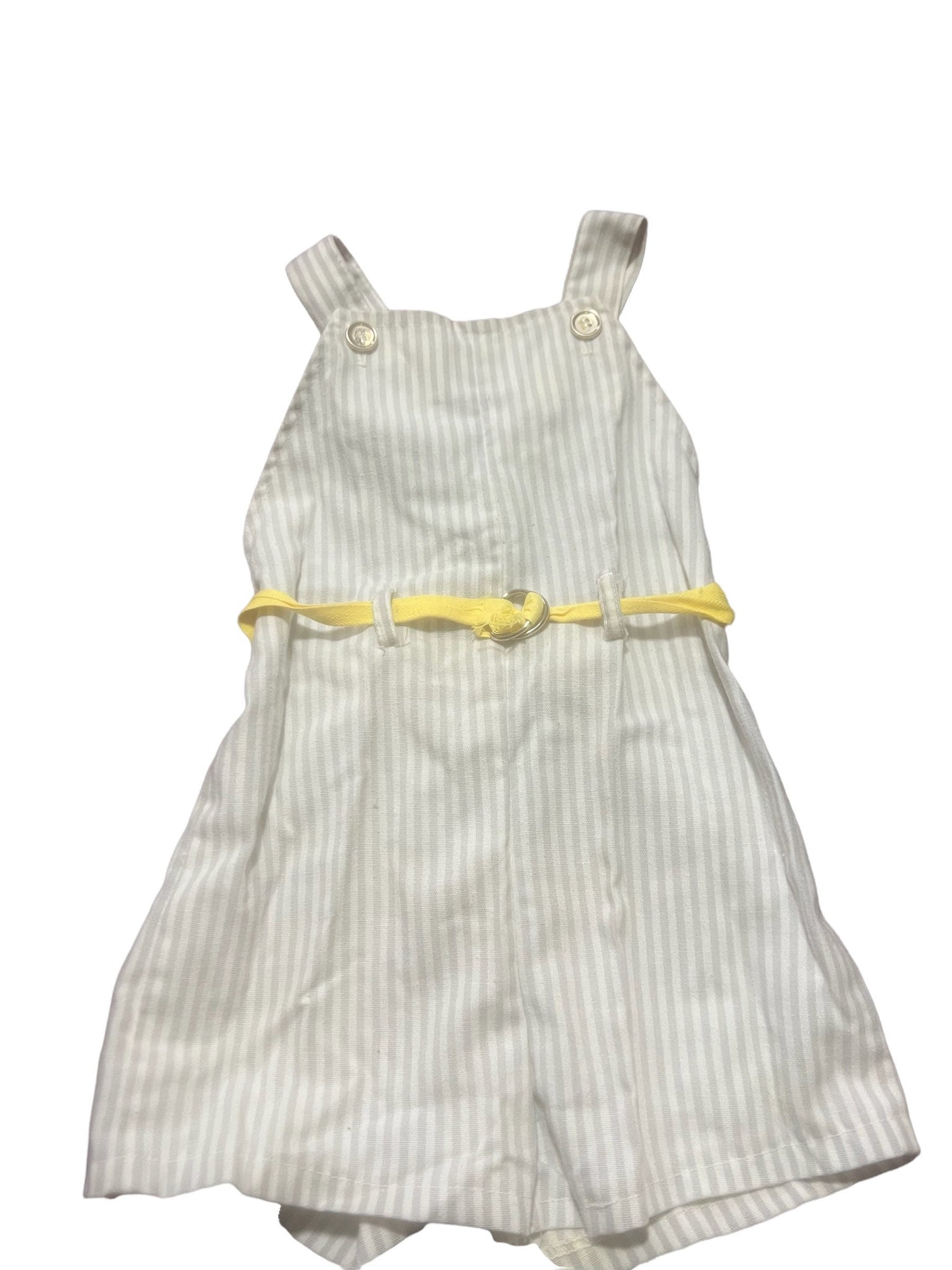 Vintage baby Donmoor striped overalls 24 month