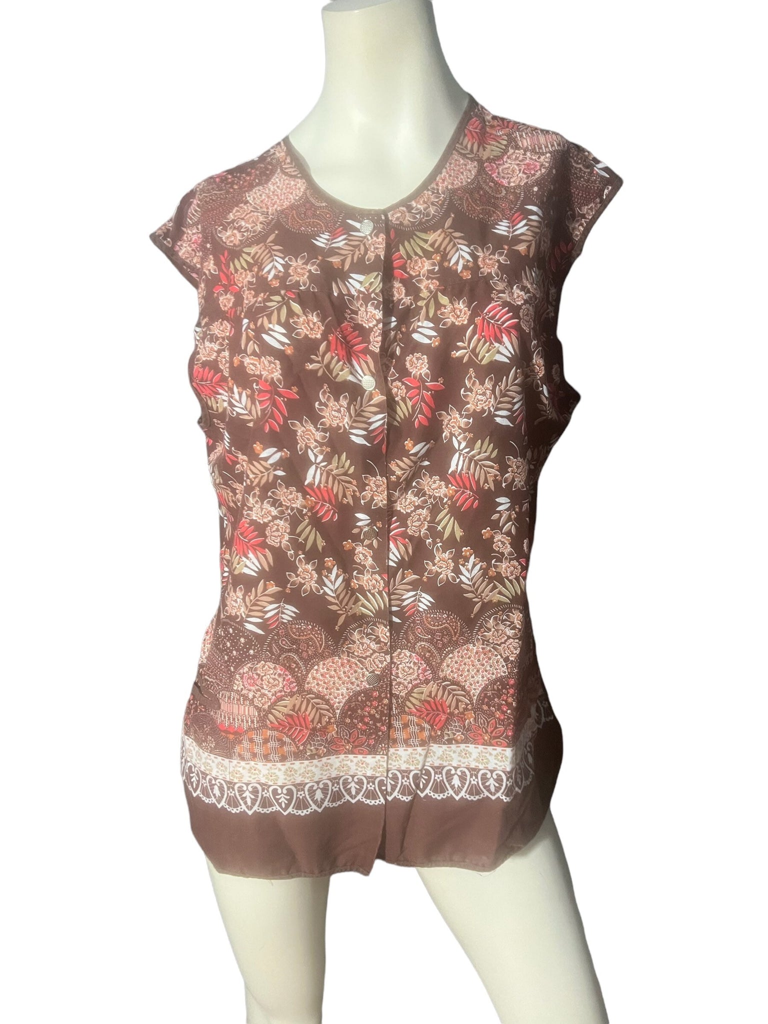 Vintage 70's art smock sz 1x