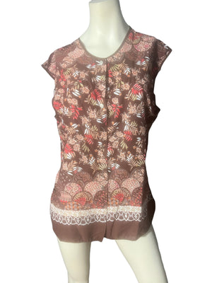 Vintage 70's art smock sz 1x