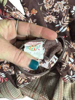 Vintage 70's art smock sz 1x