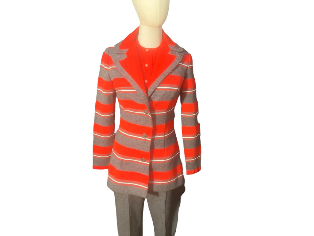 Vintage 70's women's suit Jo Hardin M