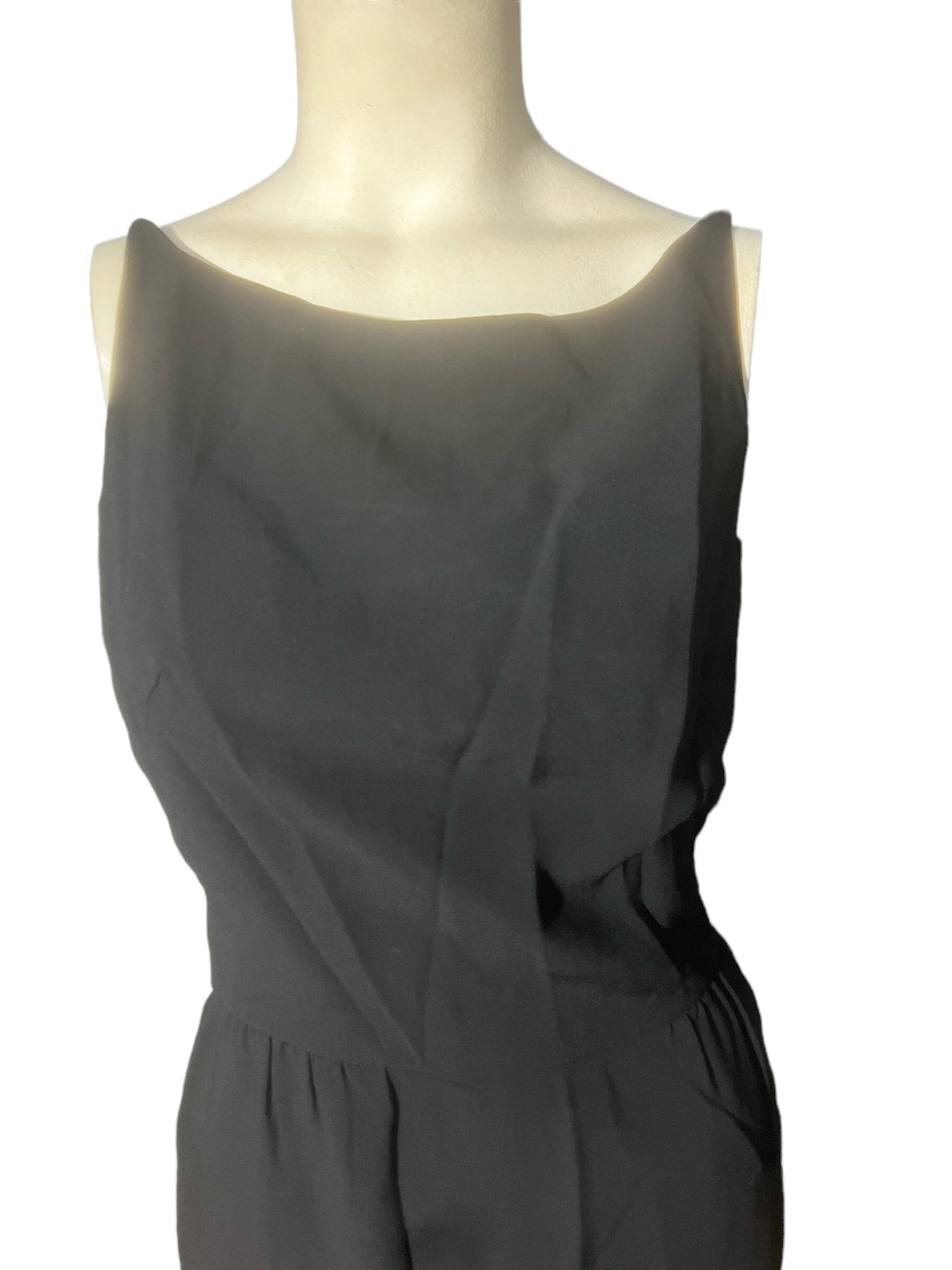 Vintage 60's Carole King little black dress M