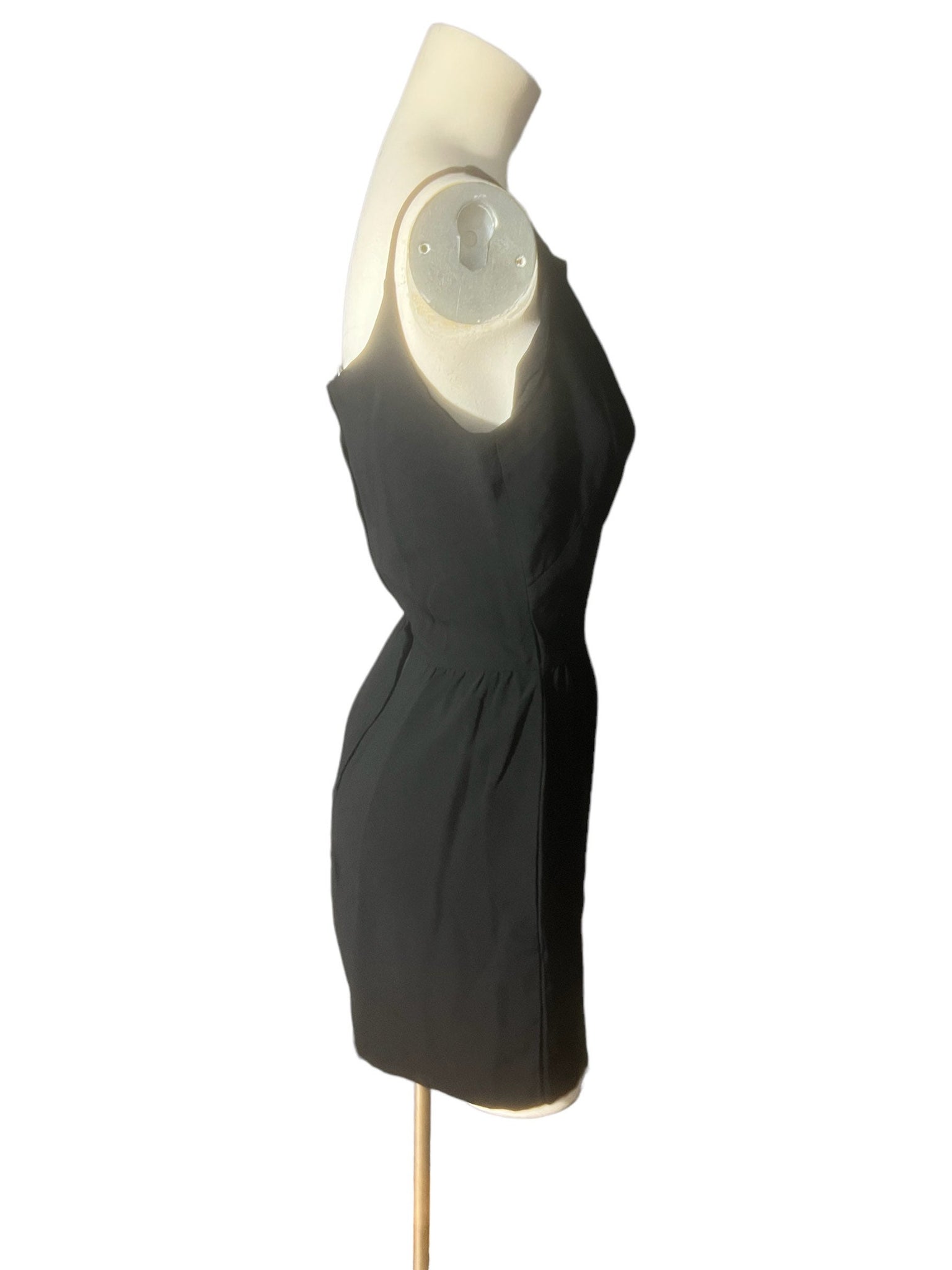 Vintage 60's Carole King little black dress M