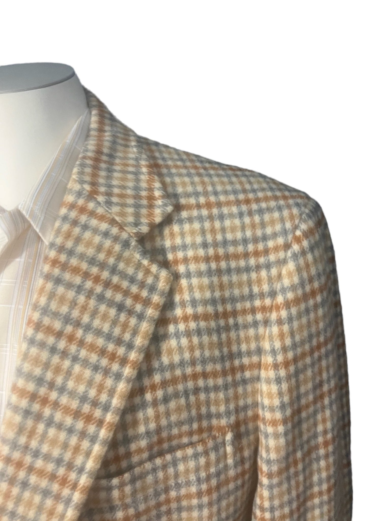 Vintage wool Darby House suit jacket 46