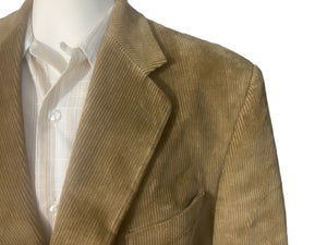 Vintage brown corduroy suit jacket 44R Hunt Valley