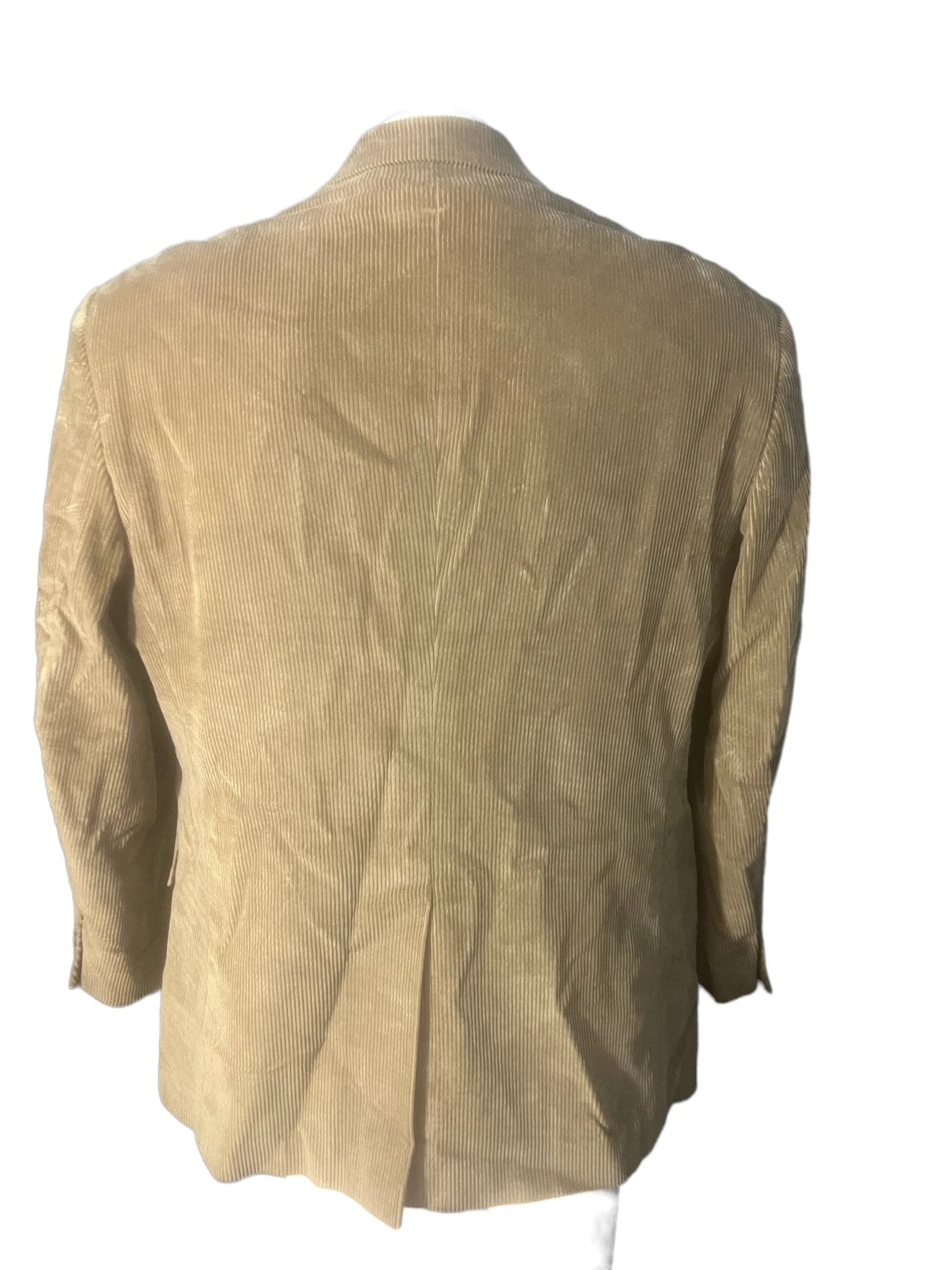 Vintage brown corduroy suit jacket 44R Hunt Valley