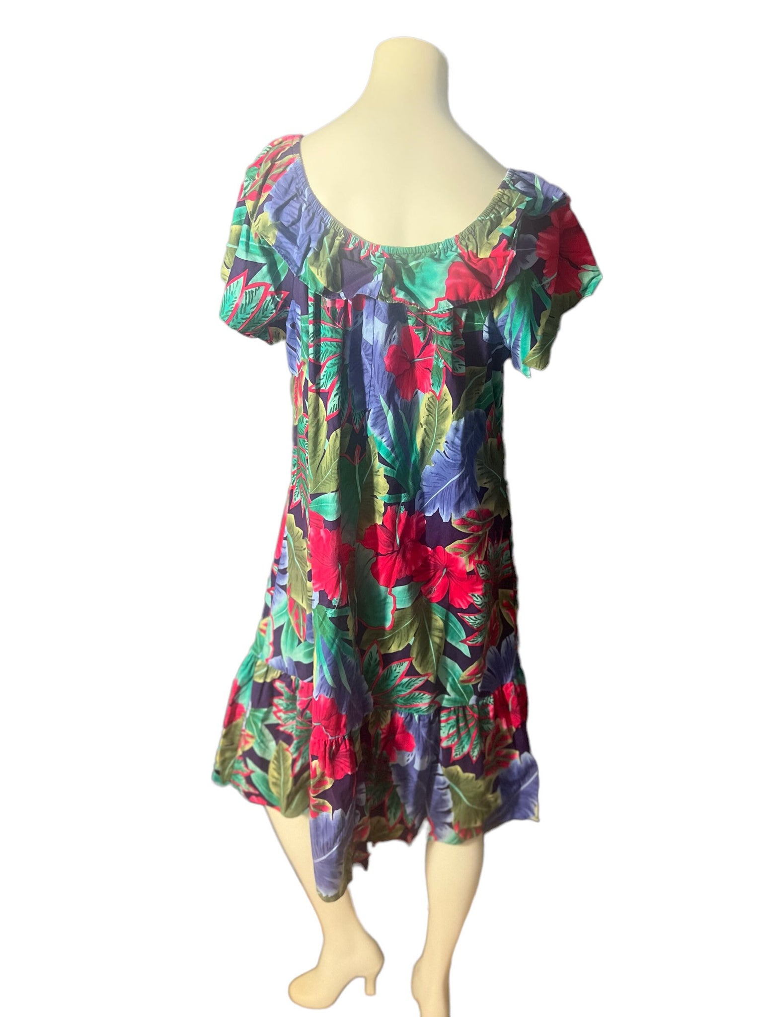 Vintage Hilo Hattie Hawaiian dress XL