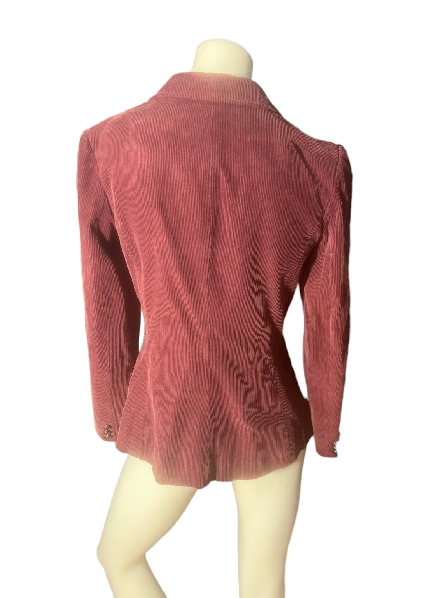 Vintage 70's maroon cord jacket M