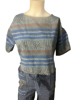 Vintage 80's short set handmade M