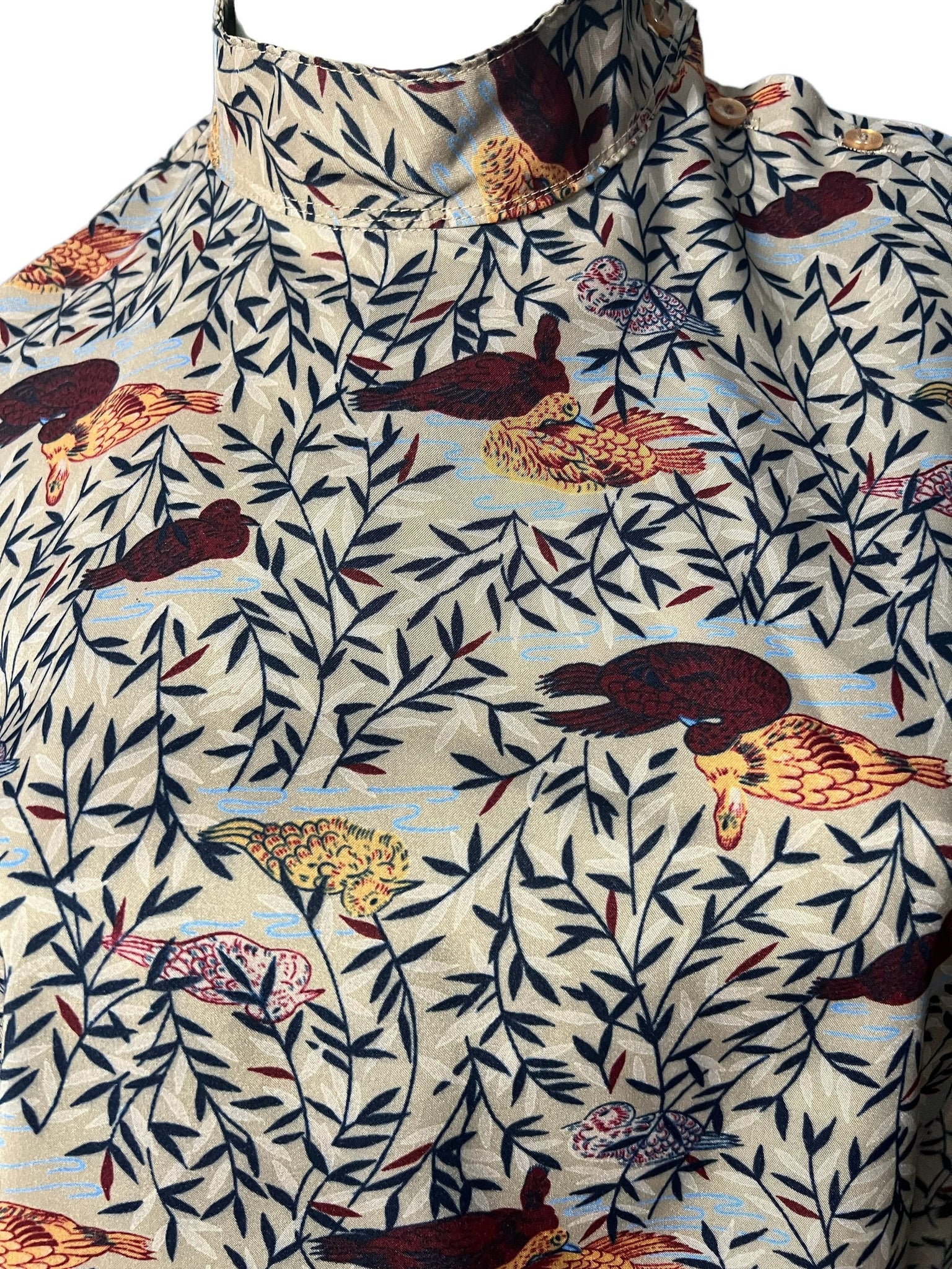 Vintage 80's duck shirt Russ 14 L