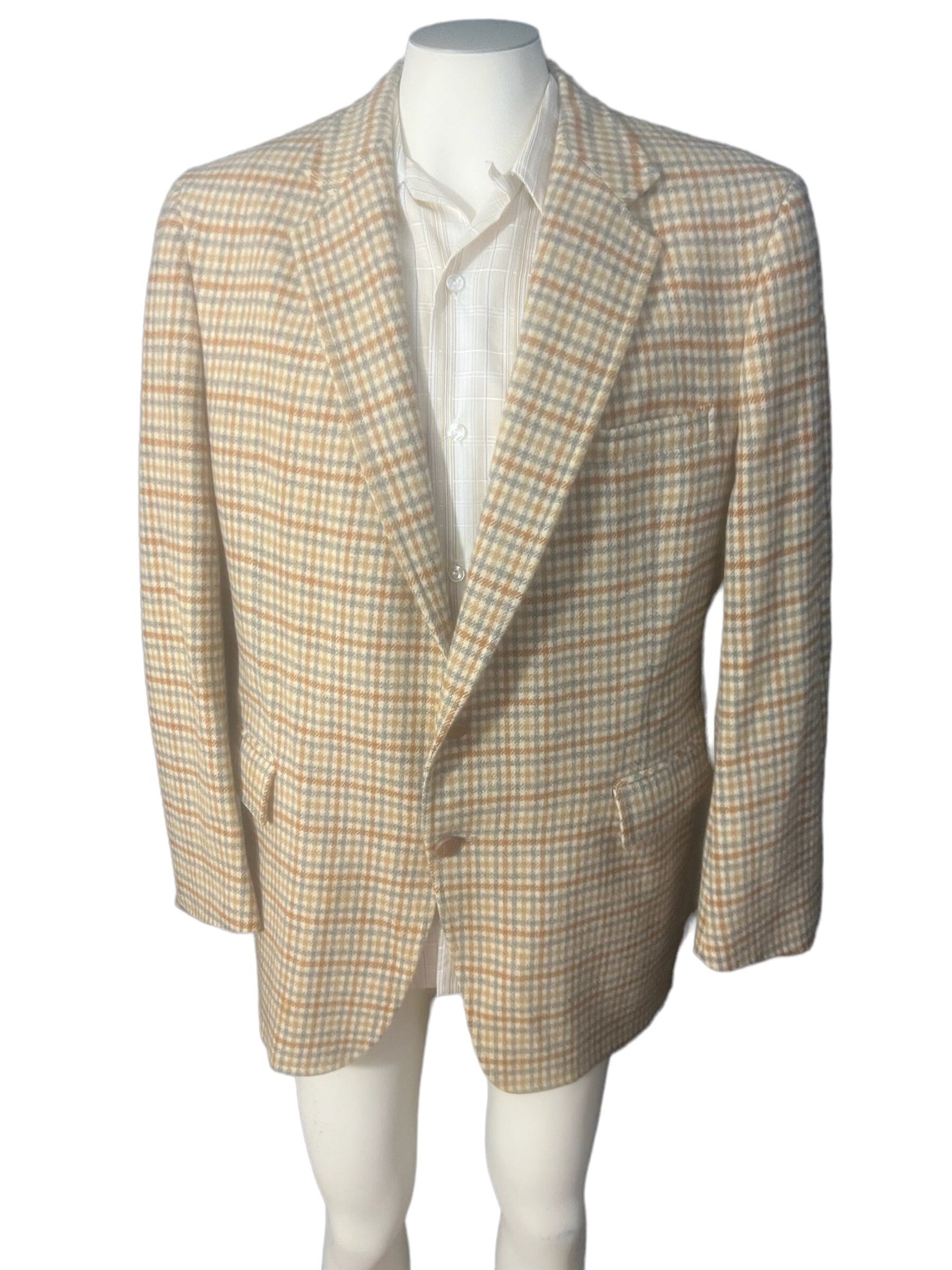 Vintage wool Darby House suit jacket 46