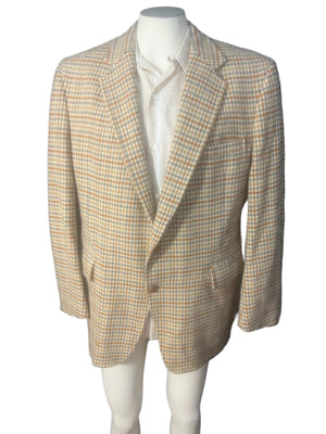 Vintage wool Darby House suit jacket 46