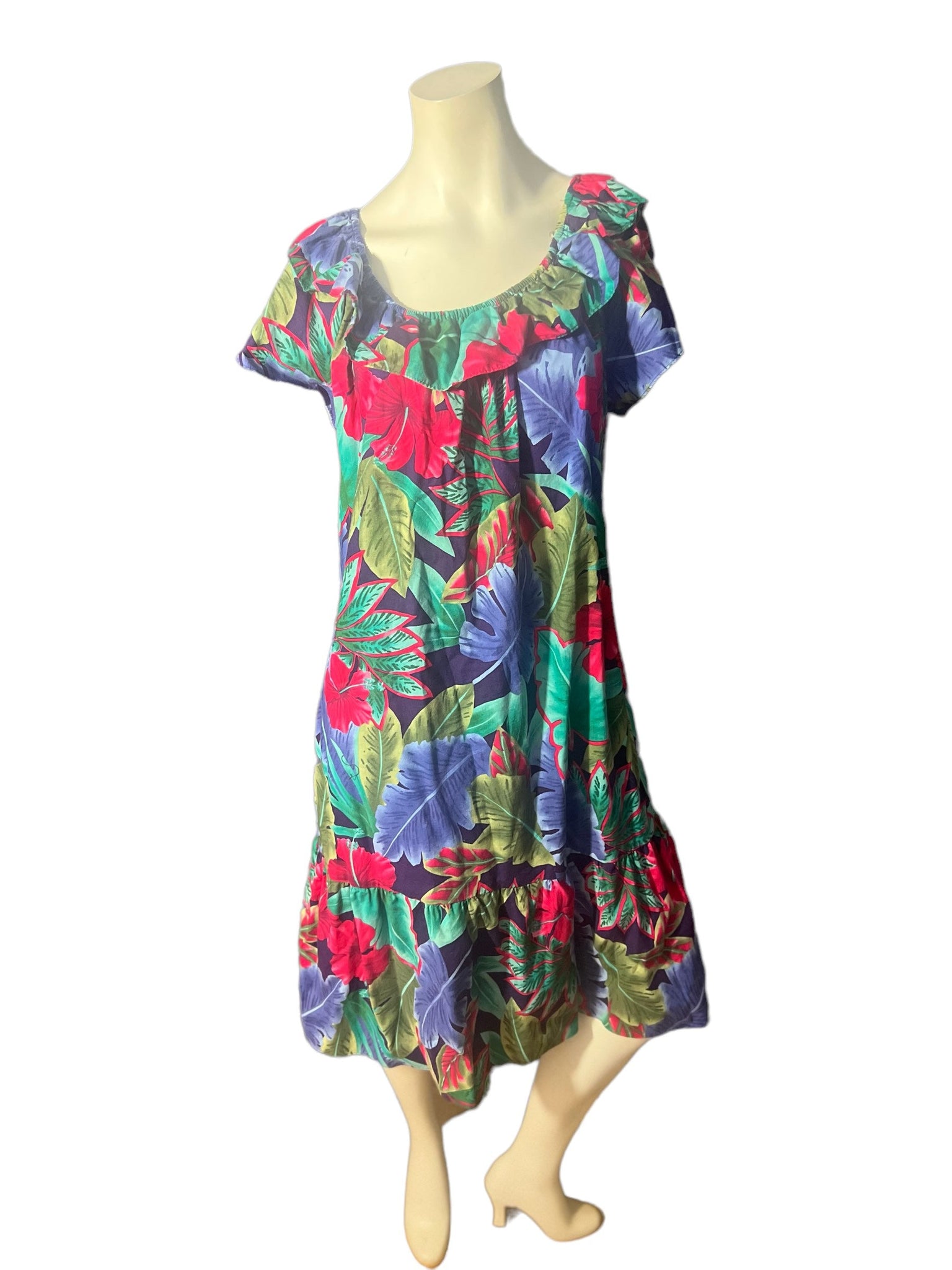 Vintage Hilo Hattie Hawaiian dress XL