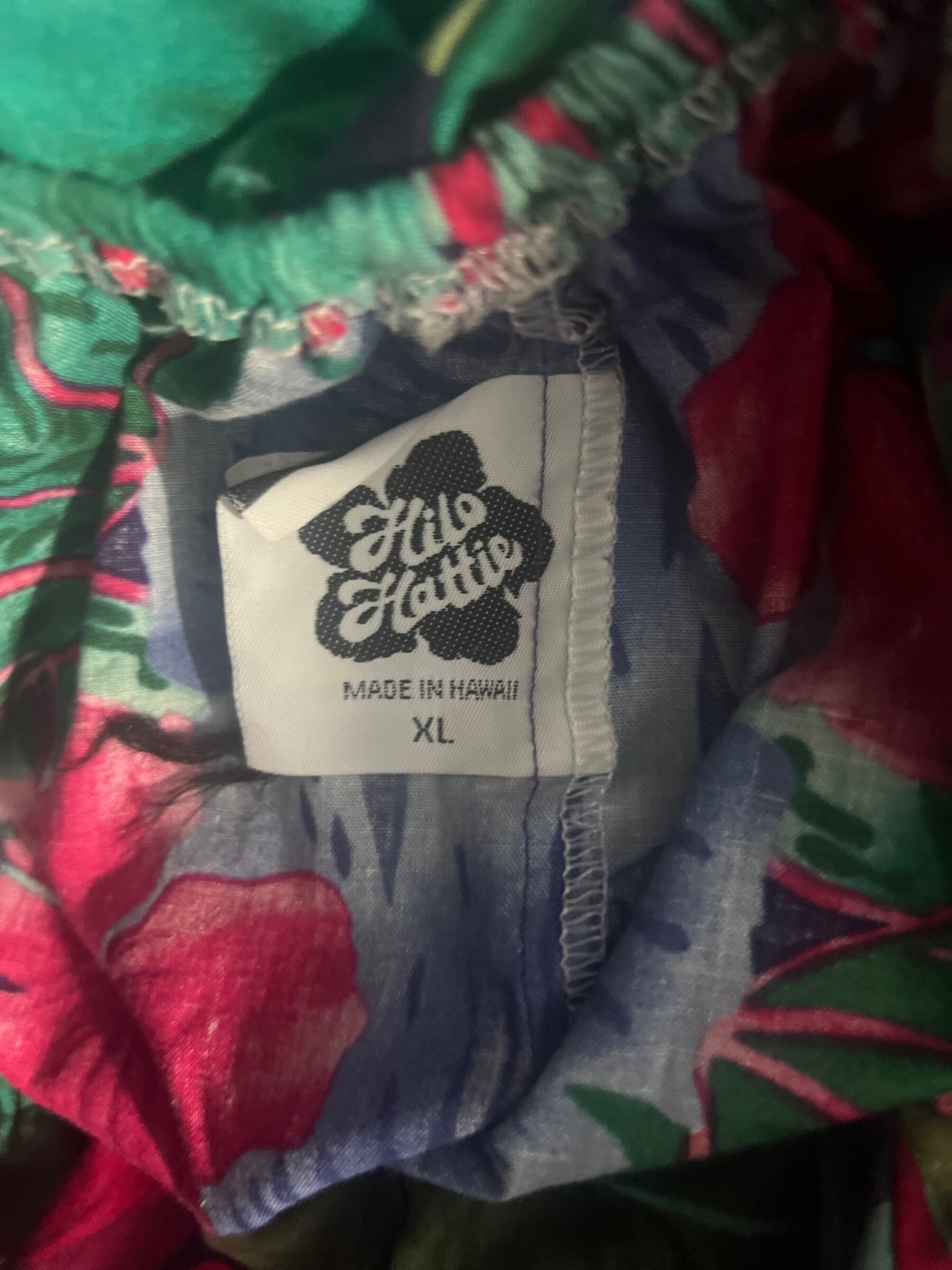 Vintage Hilo Hattie Hawaiian dress XL