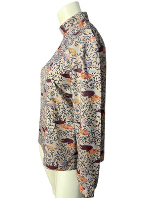 Vintage 80's duck shirt Russ 14 L