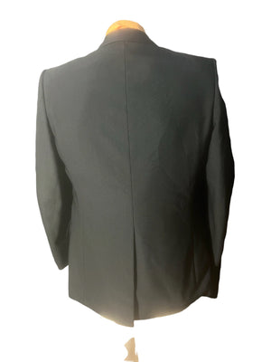 Vintage 70’s DeViney’s black tuxedo suit 42