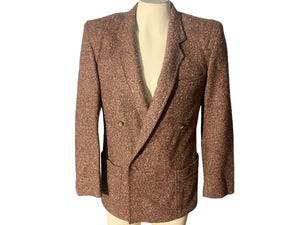 Vintage 80’s wool Bloomingdale’s suit jacket 38